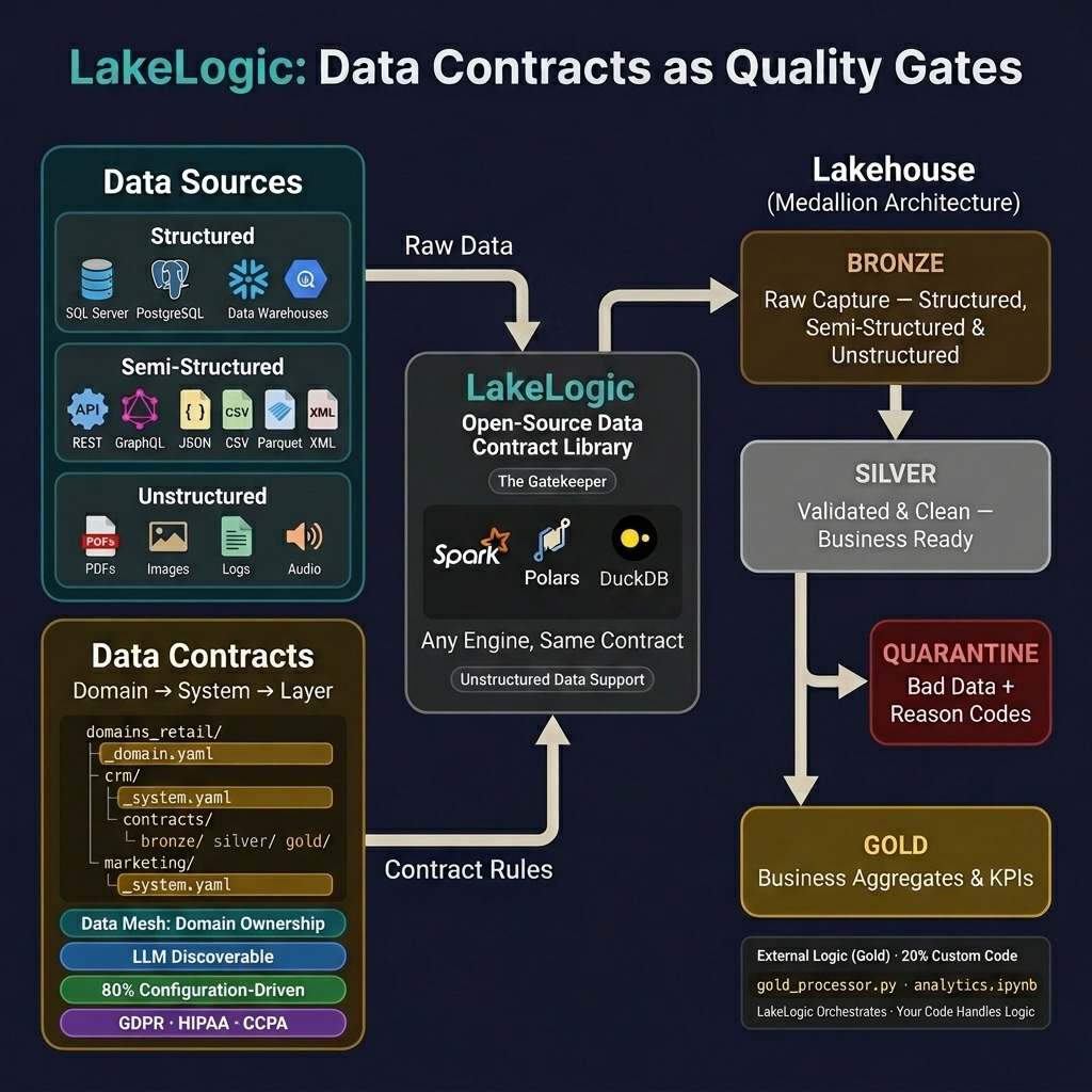 LakeLogic High-Level Architecture